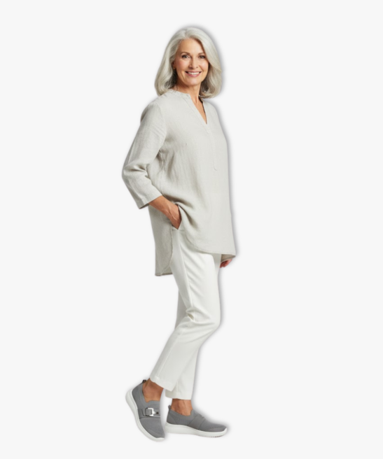 Women's Mesh Slip-On Shoes with Buckle Detail and Soft Sole Design